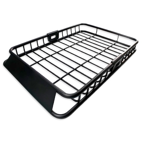 Parrilla de Techo Negra Aluminio 140CM Rally Portaequipaje